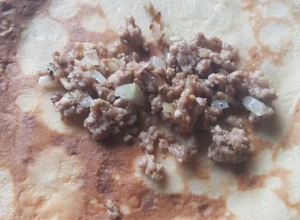Pildītas pankūkas ar gaļu