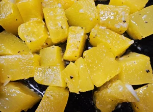 Cepeškrāsnī cepti ķirbji
