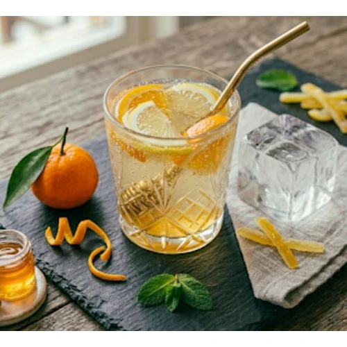 Citrusu atsvaidzinošais dzēriens