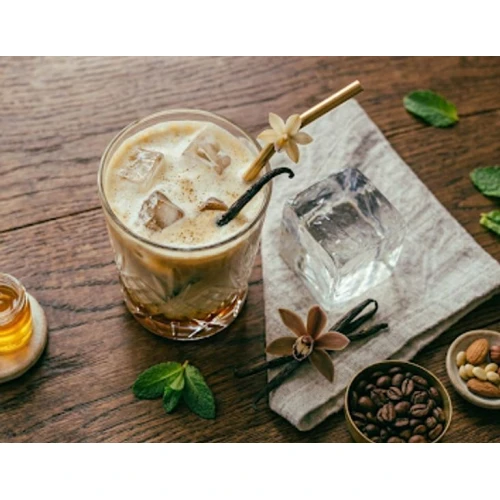 Ledus latte ar vaniļu