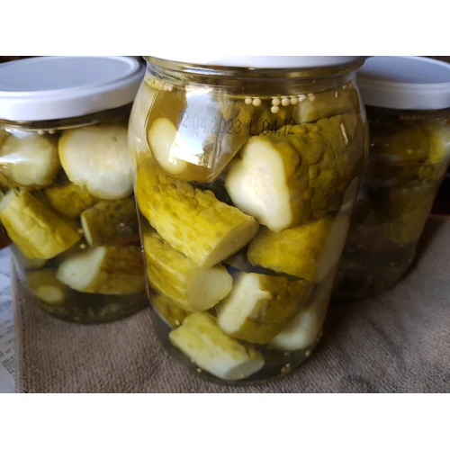 Gurķi bez sterilizācijas