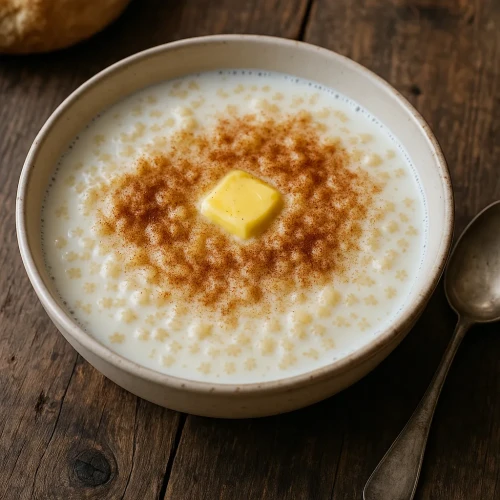Piena zupa ar makaroniem