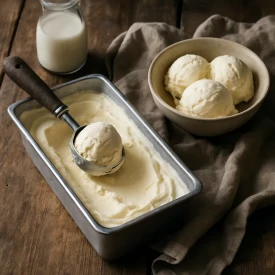 Mājas saldējums bez mašīnas — 3 ingredienti